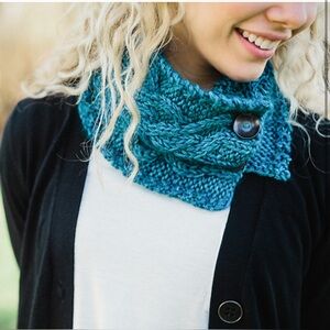 Cowl KNIT PATTERN Infinity Scarf